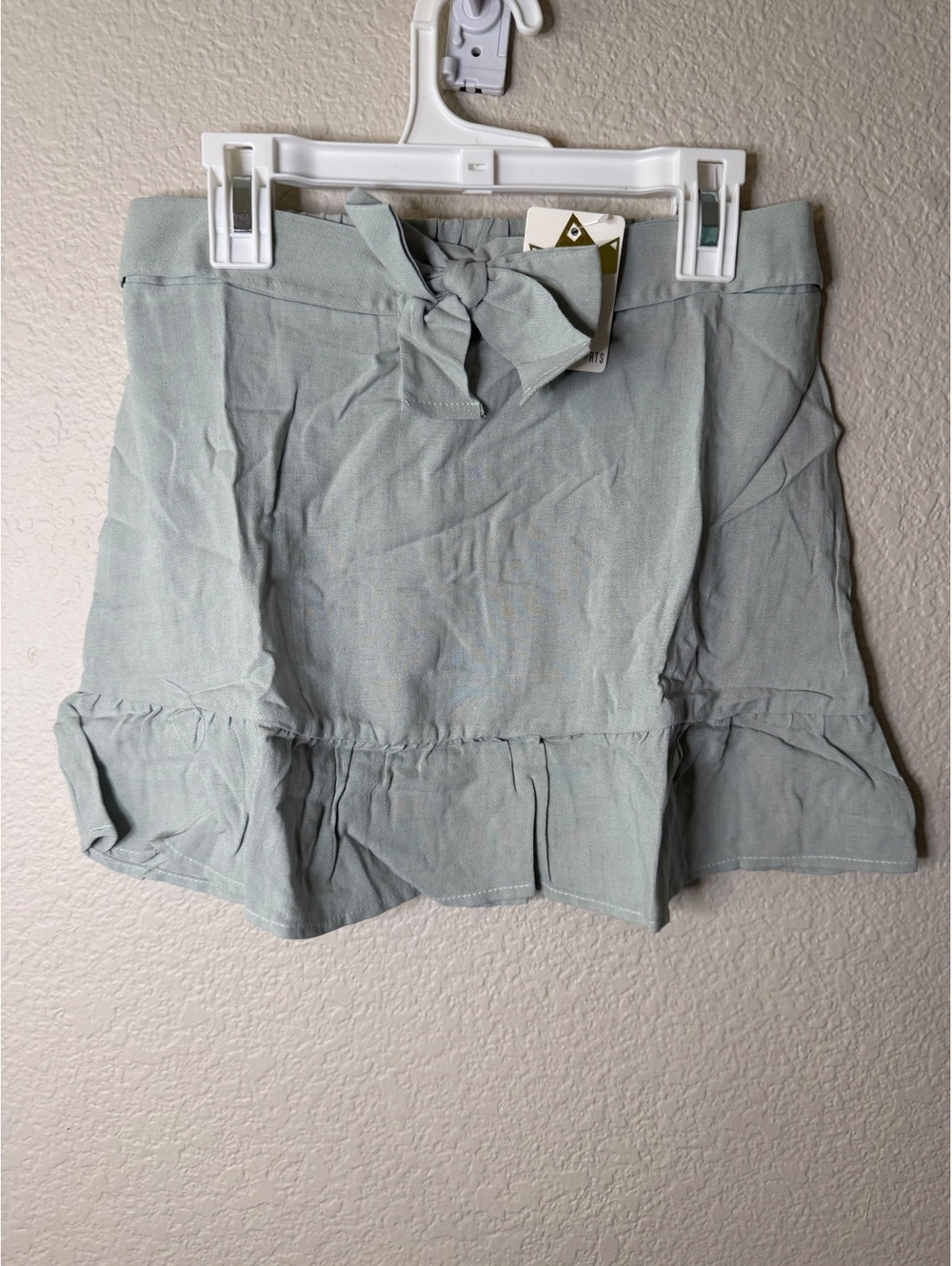 Crown of Hearts Girls Large Mint Skirt